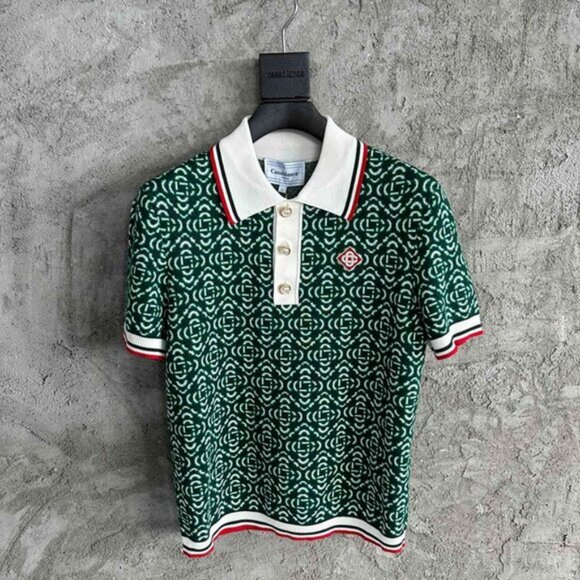 Casablanca Green Polo - Picture 1 of 9